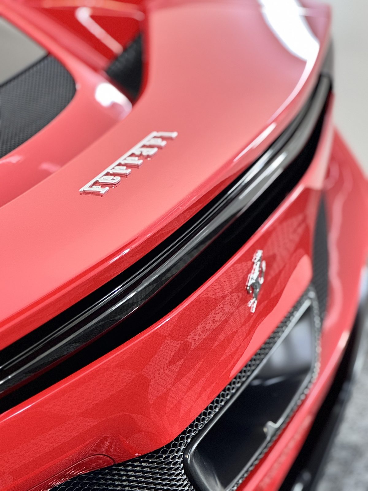 Ferrari — Zabezpieczenie lakieru folią ochronną